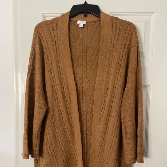 J Jill Dijon Cardigan Sweater - Picture 1 of 4